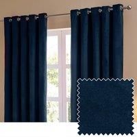 furn. The Ultimate Velvet Room Darkening Eyelet Curtain Pair