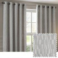 Paoletti Manhattan Velvet Eyelet Curtain Pair
