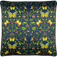 Paoletti Potage Polyester Filled Cushion, Navy, 50 x 50cm