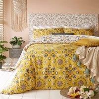 Folk Floral Single Duvet Set