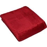 furn. Harlow Throw, Red, 140 x 180cm