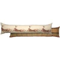 Evans Lichfield Hunter Leaping Hare Draught Excluder, Multi, 92 x 23 cm