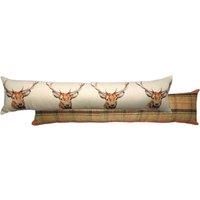 Evans Lichfield Hunter Stag Draught Excluder, Multi, 92 x 23 cm