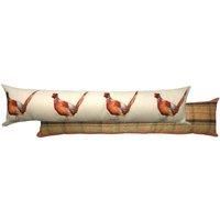 Evans Lichfield Hunter Pheasant Draught Excluder, Multi, 92 x 23 cm, Multicolor