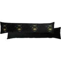 Evans Lichfield Gold Bee Draught Excluder, Black, 92 x 23 cm