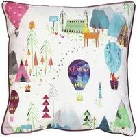 Prestigious Textiles Away We Go Polyester Filled Cushion Candyfloss