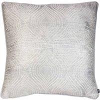 Prestigious Textiles Radiance Polyester Filled Cushion, Polyester, Viscose, Chrome
