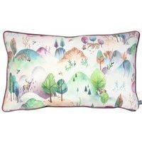 Prestigious Textiles Woodland Walk Polyester Filled Cushion, Cotton, Candyfloss