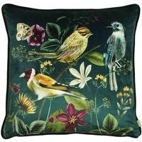 Evans Lichfield Midnight Garden Polyester Filled Cushion, Birds, 43 x 43cm