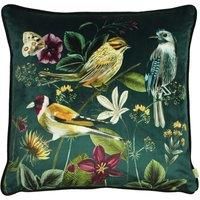 Evans Lichfield Midnight Garden Polyester Filled Cushion, Birds, 43 x 43cm