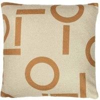 furn. Shearling Circa Polyester Filled Cushion, Ginger, 43 x 43cm