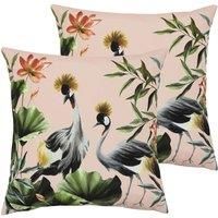 Evans Lichfield Cranes Outdoor Cushions