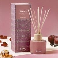 furn. Bee Deco Divine Bergamot, Honey, Plum & Tonka Scented Reed Diffuser