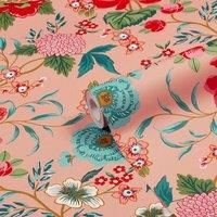 Furn Azalea Floral Printed Wallpaper