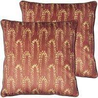Furn. Wisteria Polyester Filled Cushions Sienna