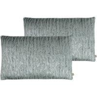 Kai Equidae Polyester Filled Cushions Twin Pack Cotton Oasis