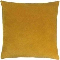 furn. Solo Polyester Filled Cushion, Cotton, Ochre