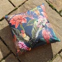Evans Lichfield Exotics Outdoor Polyester Filled Cushion, Polyester, Multi, 43 x 43cm (EXOTICS/HF2/MUL)