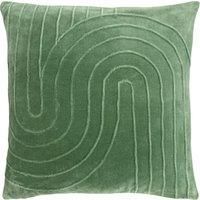 furn. Mangata Polyester Filled Cushion, Cotton, Eucalyptus