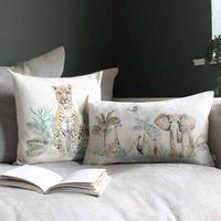 Evans Lichfield Kenya Polyester Filled Cushion, Polyester, Scene