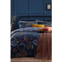 Furn Forest Fauna Decorative Woodland Print Reversible Duvet Cover Set