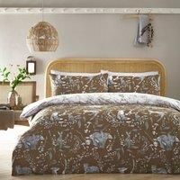 furn. Buckthorn Double Duvet Set Amber, Orange