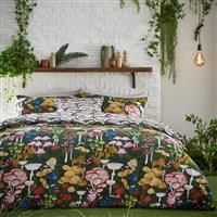 Furn. Amanita Single Duvet Set, Redwood