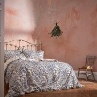 Edinburgh Weavers EW Malory Duvet Cover Set, Navy, Double