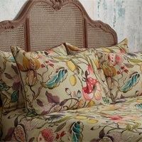 Edinburgh Weavers MORTON/D05/CHI Cotton Edinburgh Weavers Morton Pillowcase, Chintz, Pair, 50cm x 75cm