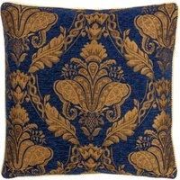 Paoletti Shiraz Cushion Cover, Navy, 45 x 45cm