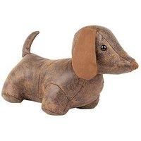 Paoletti Dexter Faux Leather Dog Novelty Doorstop