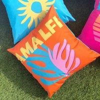furn. Amalfi Outdoor Polyester Filled Cushion, Polyester, Multi,43 x 43cm