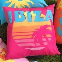furn. Ibiza Outdoor Polyester Filled Cushion, Polyester, Multi