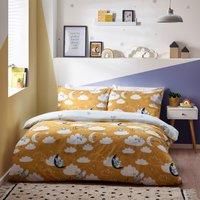 Peter Rabbit™ Sleepy Head Single Duvet Cover Set, Polyester, Cotton, Ochre