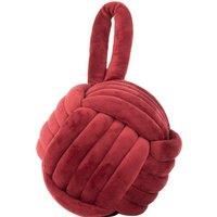 furn. Knot Entwined Velvet Doorstop
