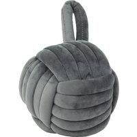 furn. Knot Entwined Velvet Doorstop
