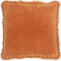 Yard Bertie Polyester Filled Cushion, Rust, Square