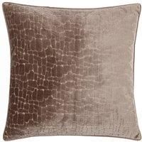 Paoletti Bloomsbury Polyester Filled Cushion, Taupe, Square