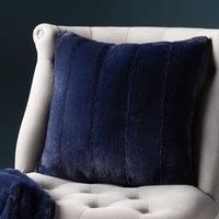 Paoletti Empress Polyester Filled Cushion Navy