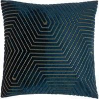 Paoletti Evoke Polyester Filled Cushion Navy