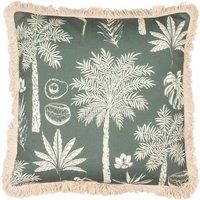 Paoletti Colonial Palm Polyester Filled Cushion