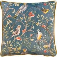 Wylder Tropics Orient Chinoiserie Birds Polyester Filled Cushion