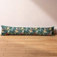 Wylder Nature Midnight Garden Birds Print Velvet Draught Excluder, Multi