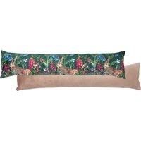 Wylder Nature Willow Hare Print Velvet Draught Excluder, Multi