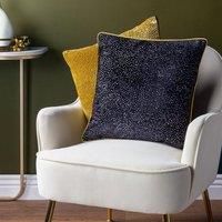 Paoletti Estelle Square Velvet Cushion