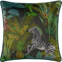 Wylder Tropics Aranya Zebra Polyester Filled Cushion
