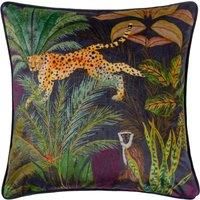 Wylder Tropics Aranya Cheetah Polyester Filled Cushion,Multicolour,43 x 43cm