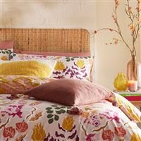 furn. Protea Duvet Cover Set,Pink,Super King