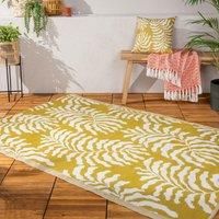 furn. Tocorico Recycled Outdoor Rug, Mustard, 120 x 180cm