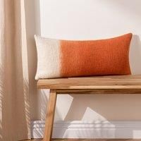 furn. Mizu Rectangular Polyester Filled Cushion,Amber,30 x 65cm